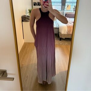 All Saints Maxi Dress in Elegant Purple